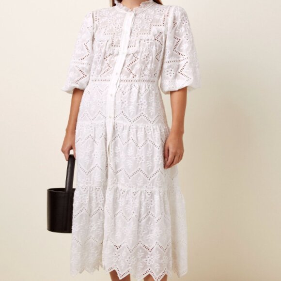 Sea NY Lace Eyelet Dress - Picture 2 of 7